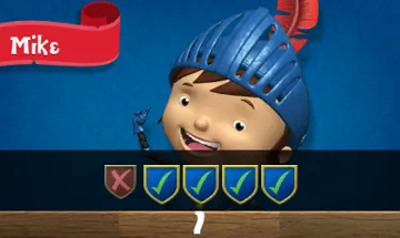 Mike the Knight and the Great Gallop (Europe) (En,Fr,De,Es,It,Nl) screen shot game playing